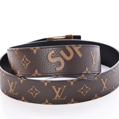 louis vuitton supreme belt retail price